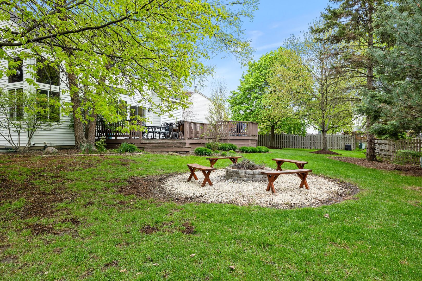 7781 Rippling Ridge Court Gurnee, IL 60031 - Photo 28 of 31 a view of a bench in a park