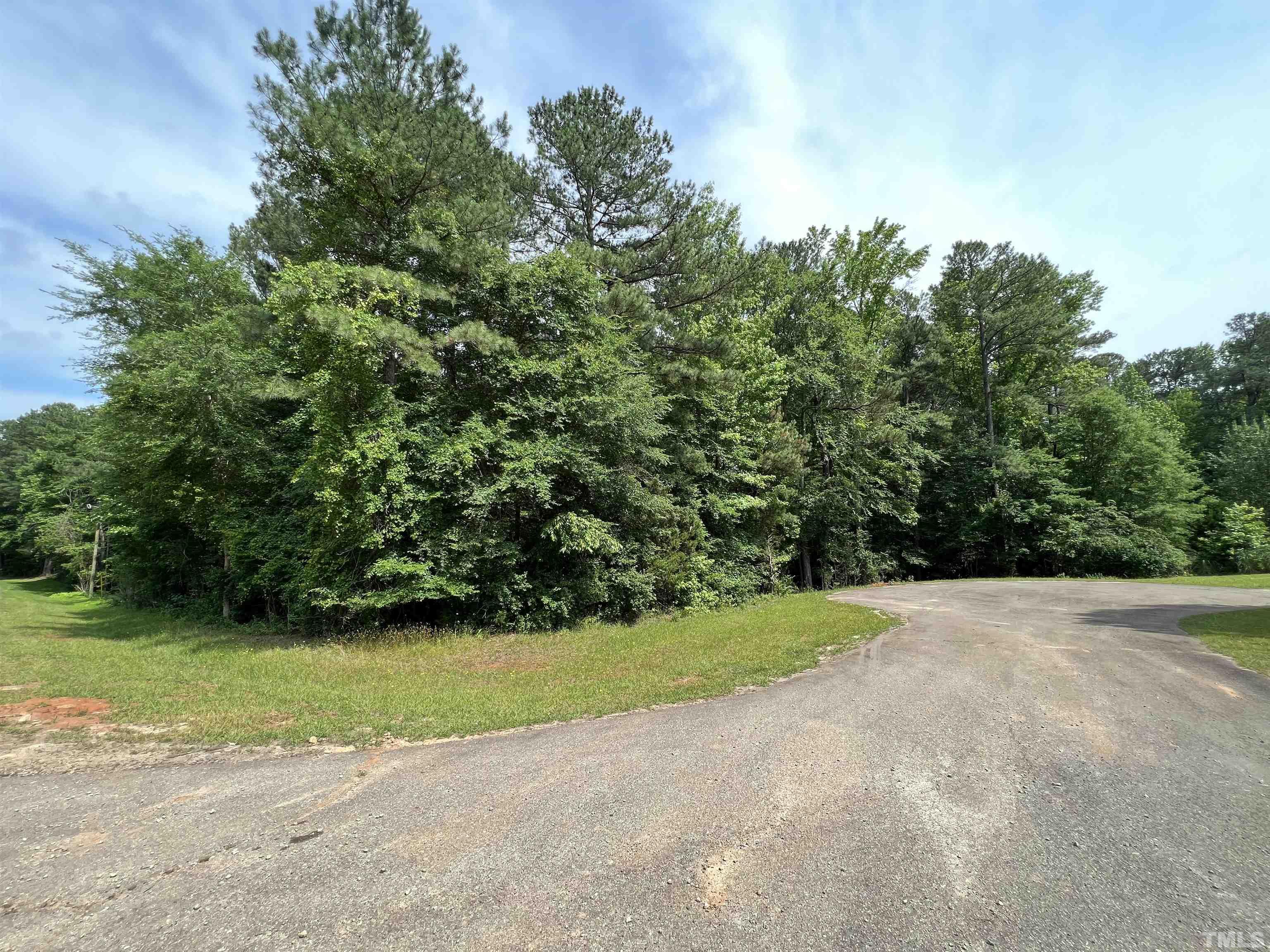 a view of a golf course with a trees