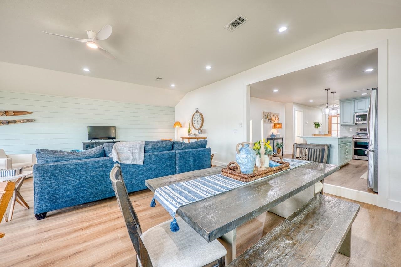 569 Ellen Williams Loop Kingsland, TX 78639 - Photo 15 of 29 a living room with furniture and wooden floor