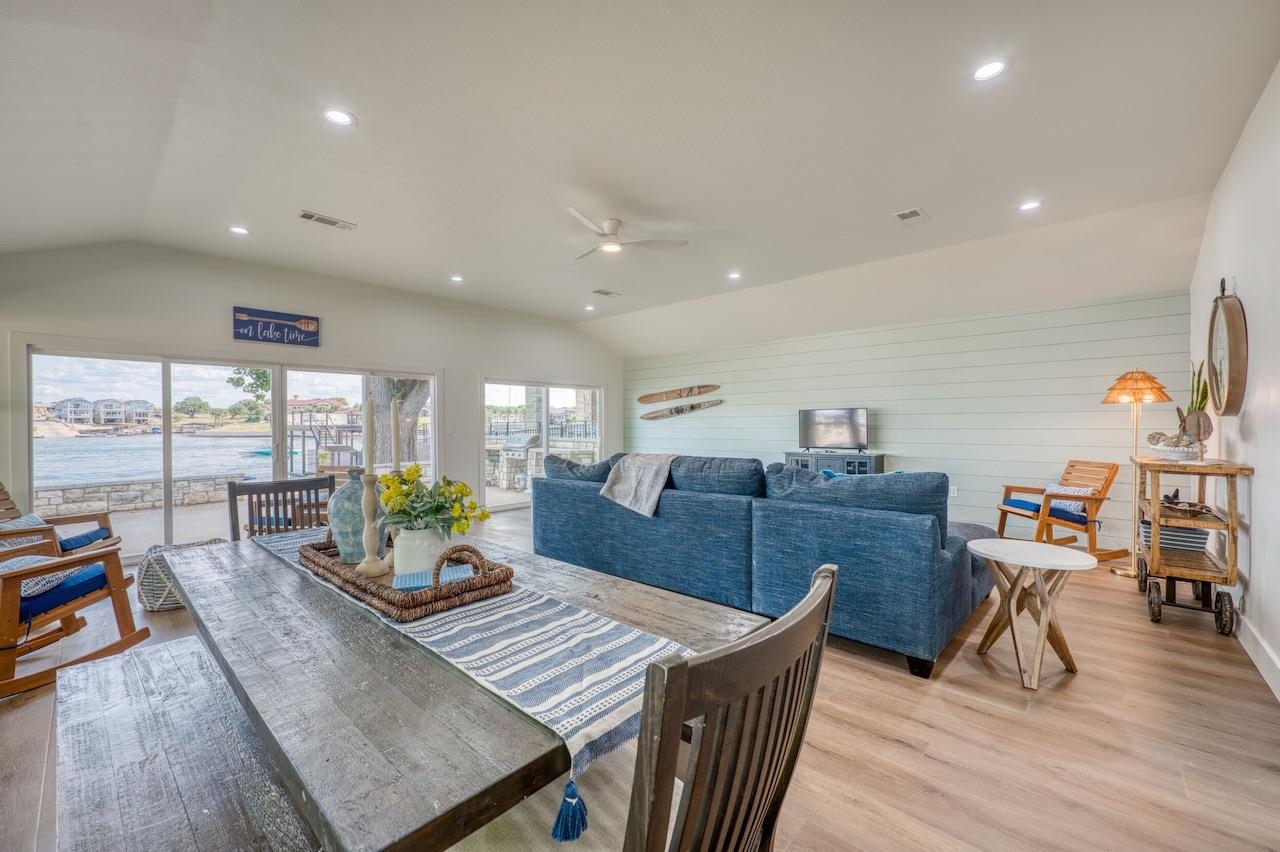 569 Ellen Williams Loop Kingsland, TX 78639 - Photo 29 of 29 a living room with furniture and a wooden floor