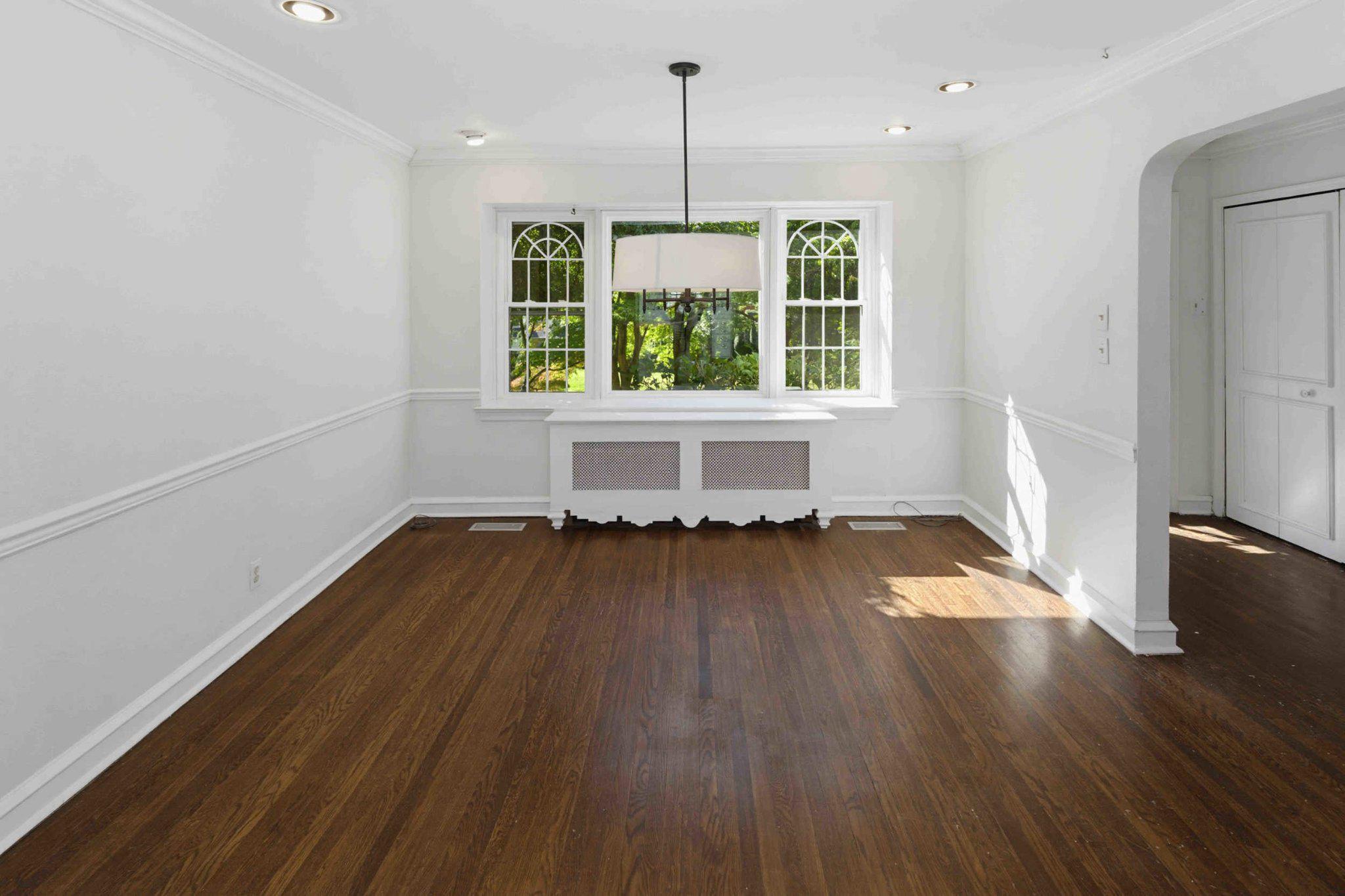 1268 Rydal Road Jenkintown, PA 19046 - Photo 14 of 31 a view of wooden floor and windows in a room