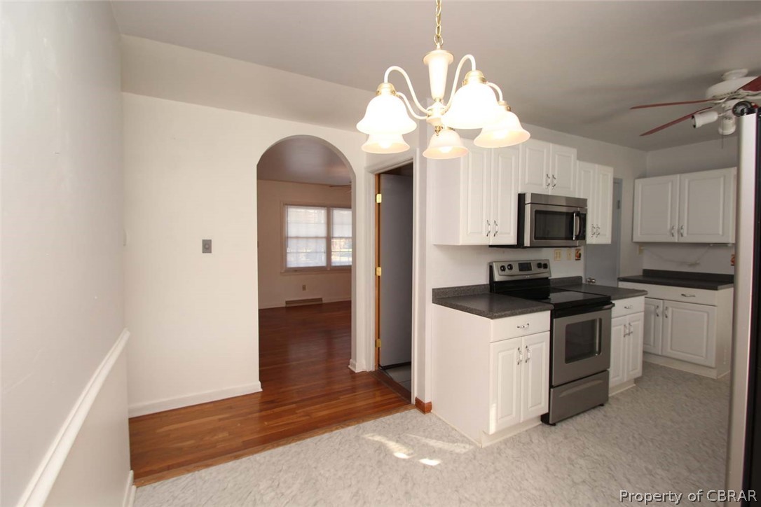 4960 Mary Ball Road Lancaster, VA 22503 - Photo 10 of 34 Eat-in area in the Kitchen - New appliances!