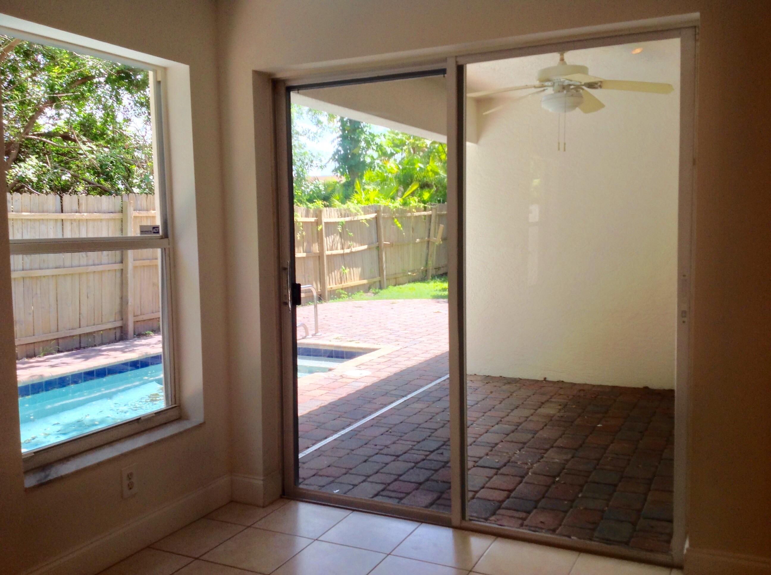 4830 South Lee Road Delray Beach, FL 33445 - Photo 14 of 31 View from the family room patio door