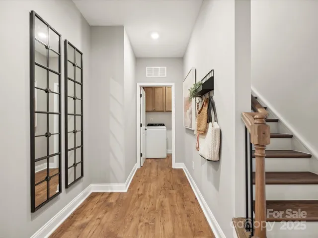 a view of a walk in closet