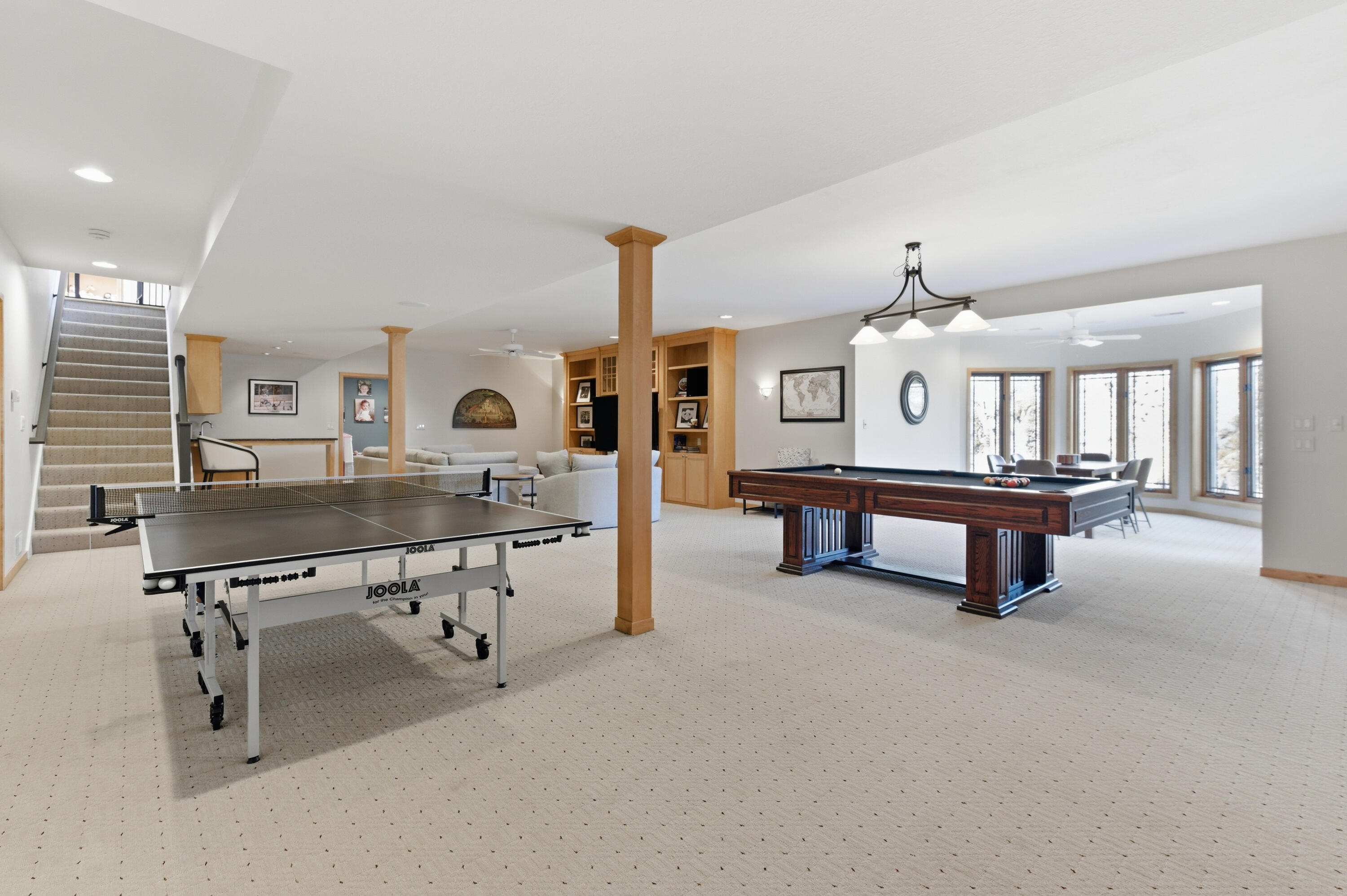 111 Legend Way Wales, WI 53183 - Photo 18 of 72 Lower Level Family Room