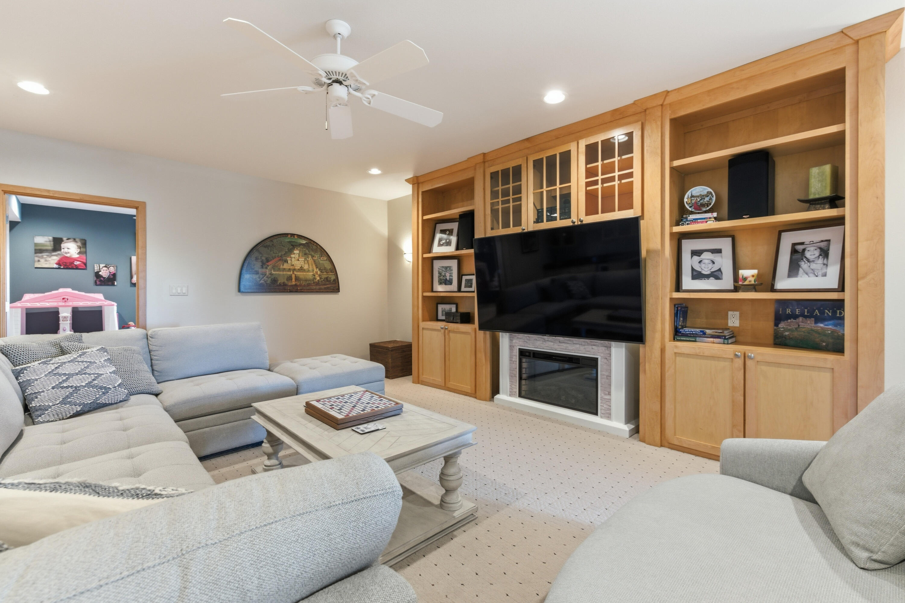 111 Legend Way Wales, WI 53183 - Photo 54 of 72 Lower Level Family Room