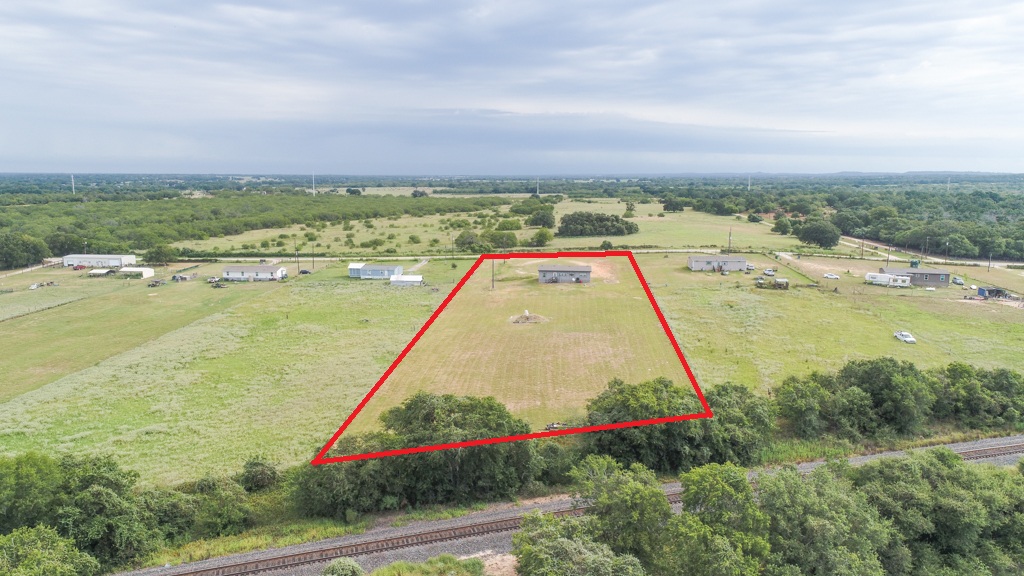 859 Ivy Switch Road Luling, TX 78648 - Photo 27 of 29 Overview of rural landscape with property parcel outlined