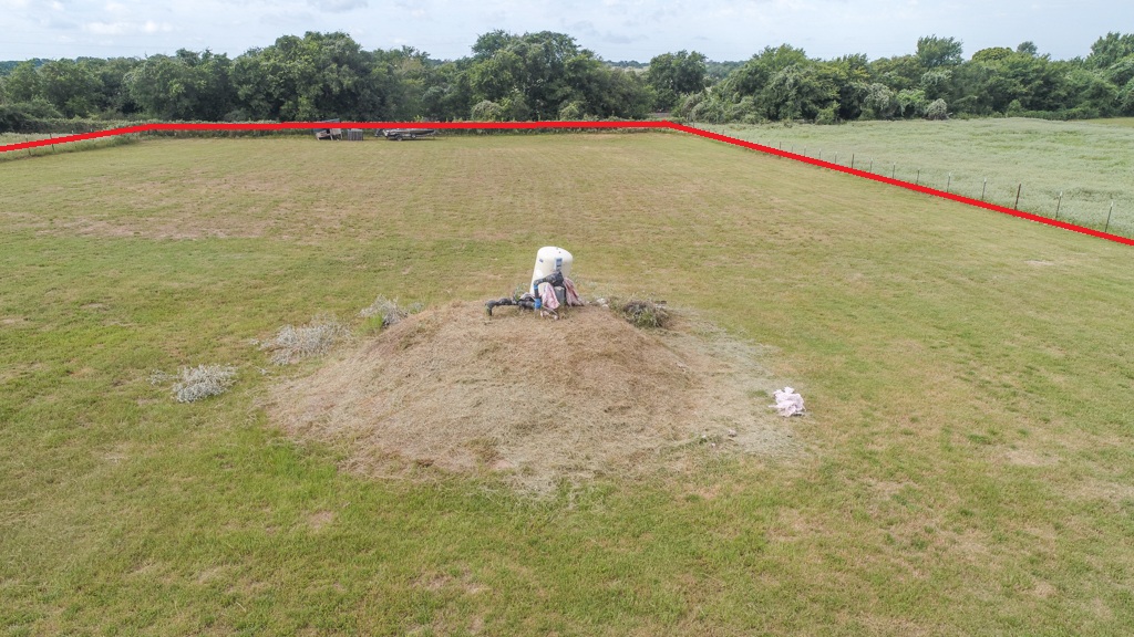 859 Ivy Switch Road Luling, TX 78648 - Photo 28 of 29 Overview of rural landscape featuring property parcel outlined