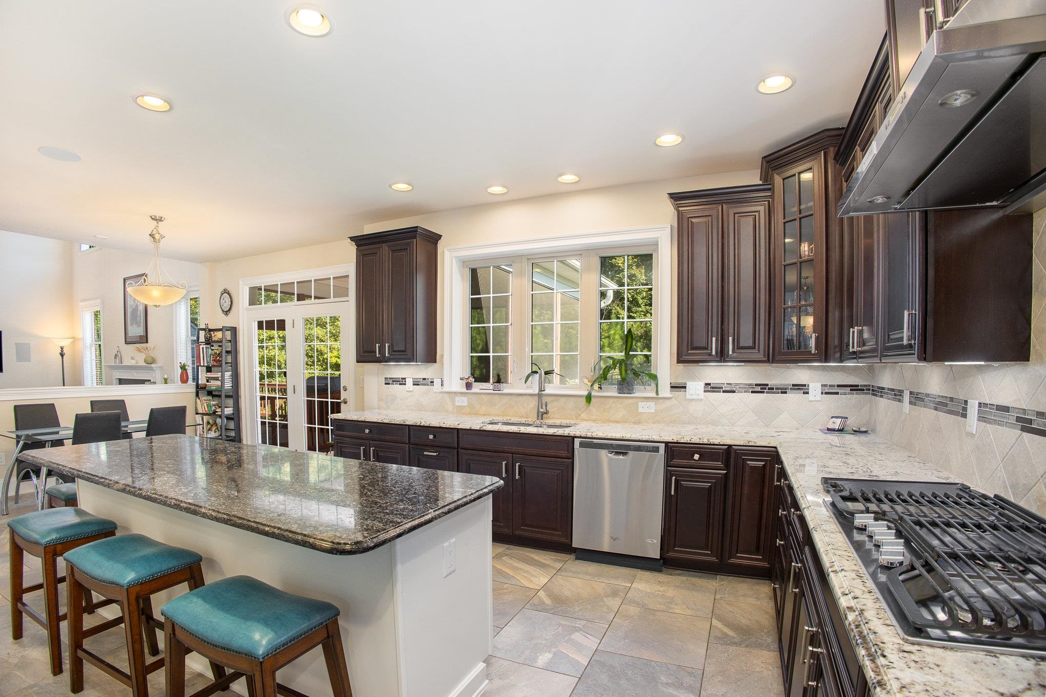 610 Swift Creek Crossing Durham, NC 27713 - Photo 20 of 48 a kitchen with lots of counter top space and sink