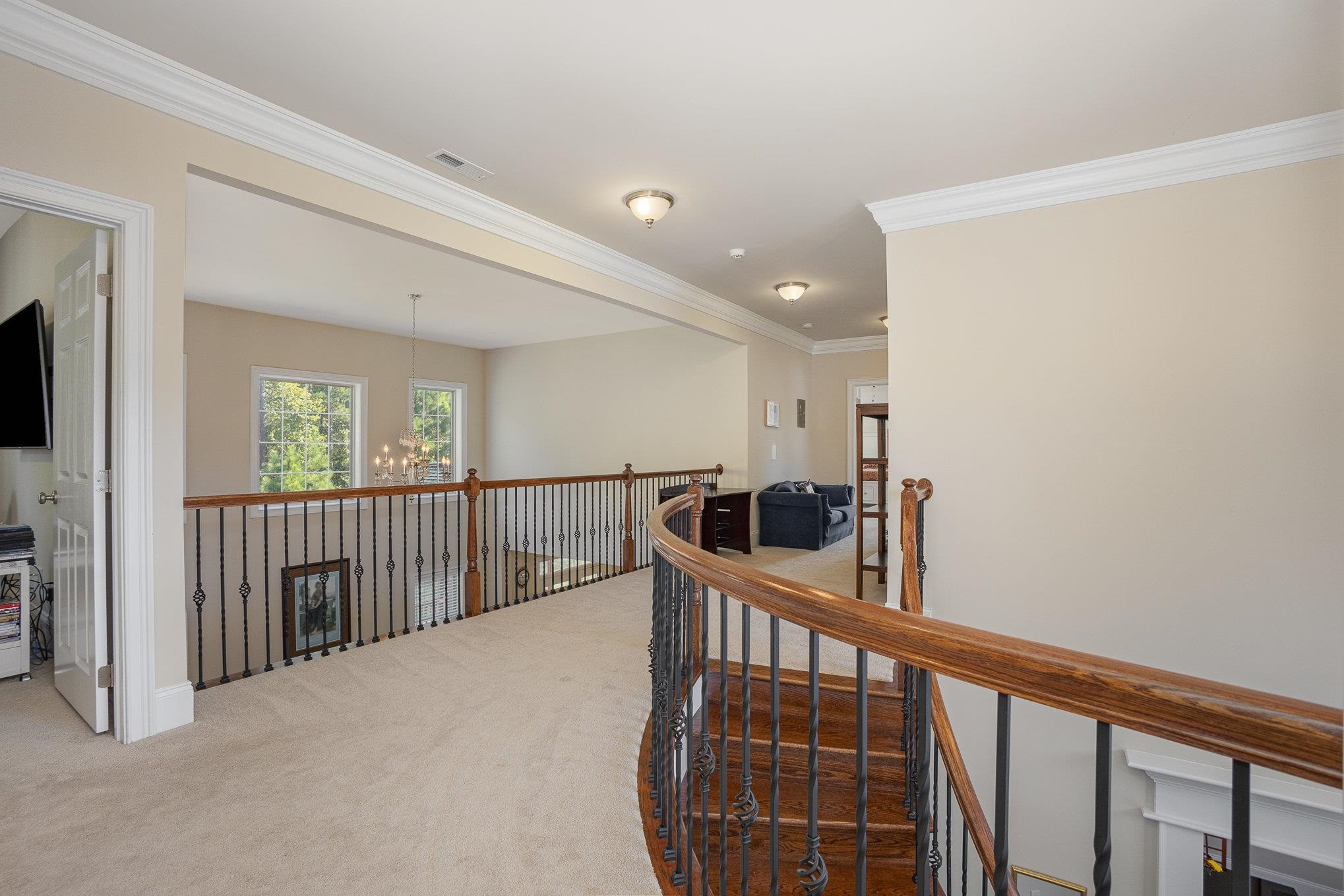 610 Swift Creek Crossing Durham, NC 27713 - Photo 39 of 48 a view of entryway with wooden floor