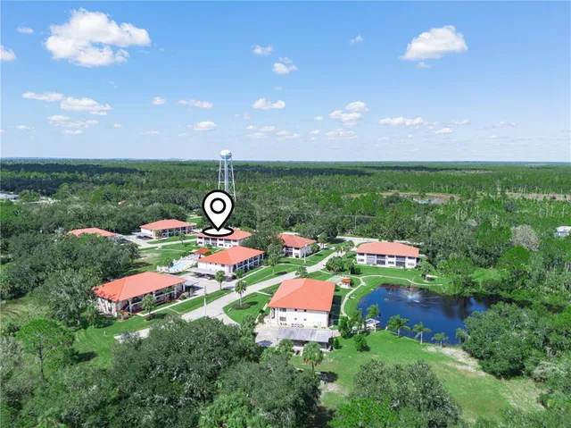 a view of a city & street view