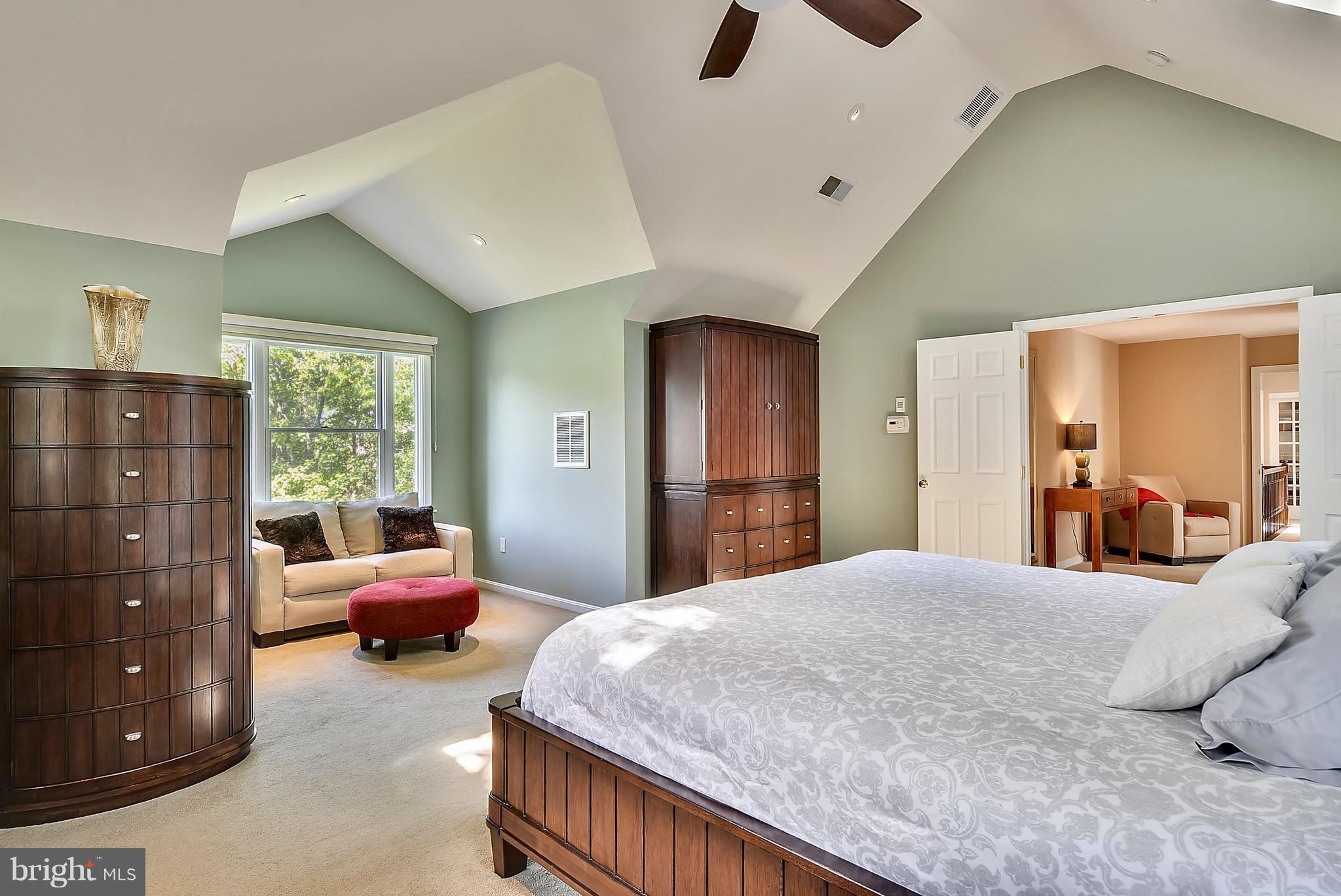 14628 Jaystone Drive Silver Spring, MD 20905 - Photo 22 of 30 Master bedroom w/ vaulted ceilings & skylights