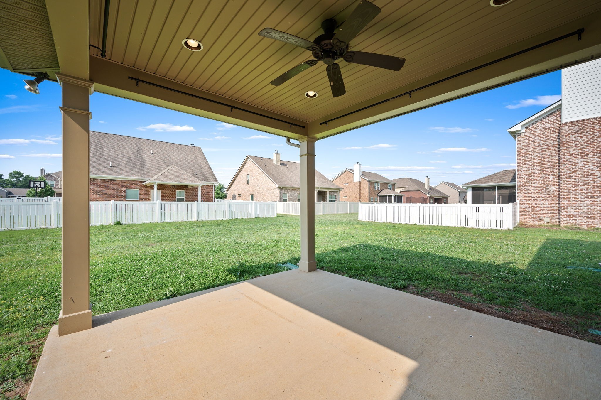 1113 Dunkirk Lane Murfreesboro, TN 37129 - Photo 28 of 31 a view of a porch with a garden