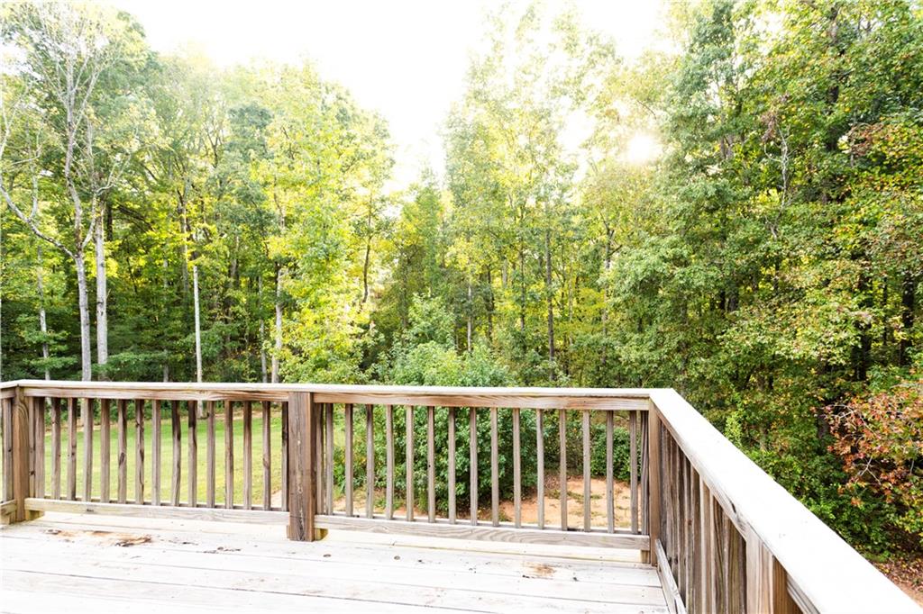 355 Conner Court Social Circle, GA 30025 - Photo 48 of 52 a view of balcony with wooden fence