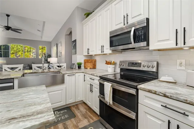 a view of a house with a swimming pool