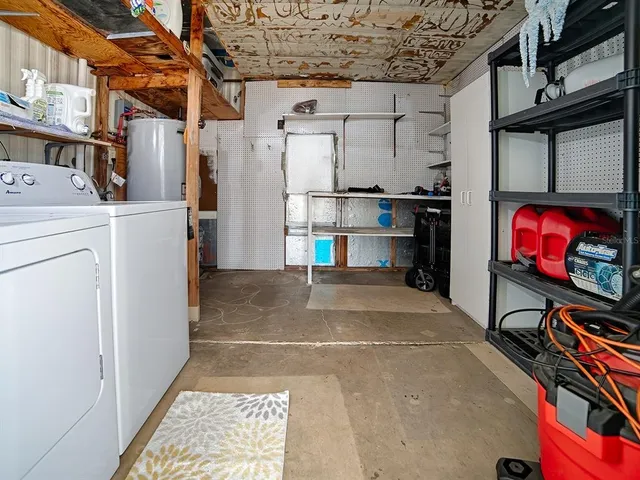 a view of storage and utility room