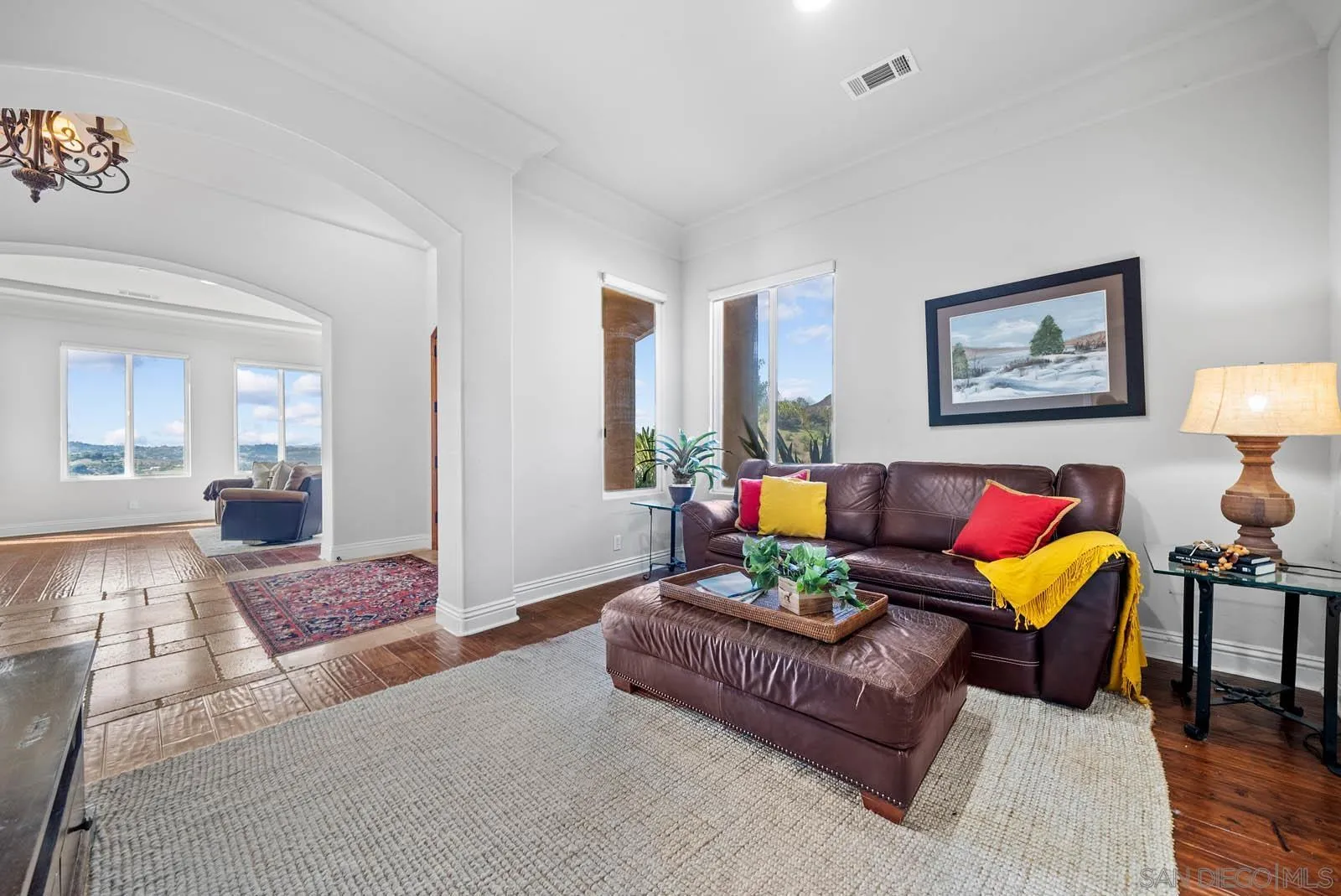 2247 Margarita Glen Fallbrook, CA 92028 - Photo 11 of 40 a living room with furniture and wooden floor
