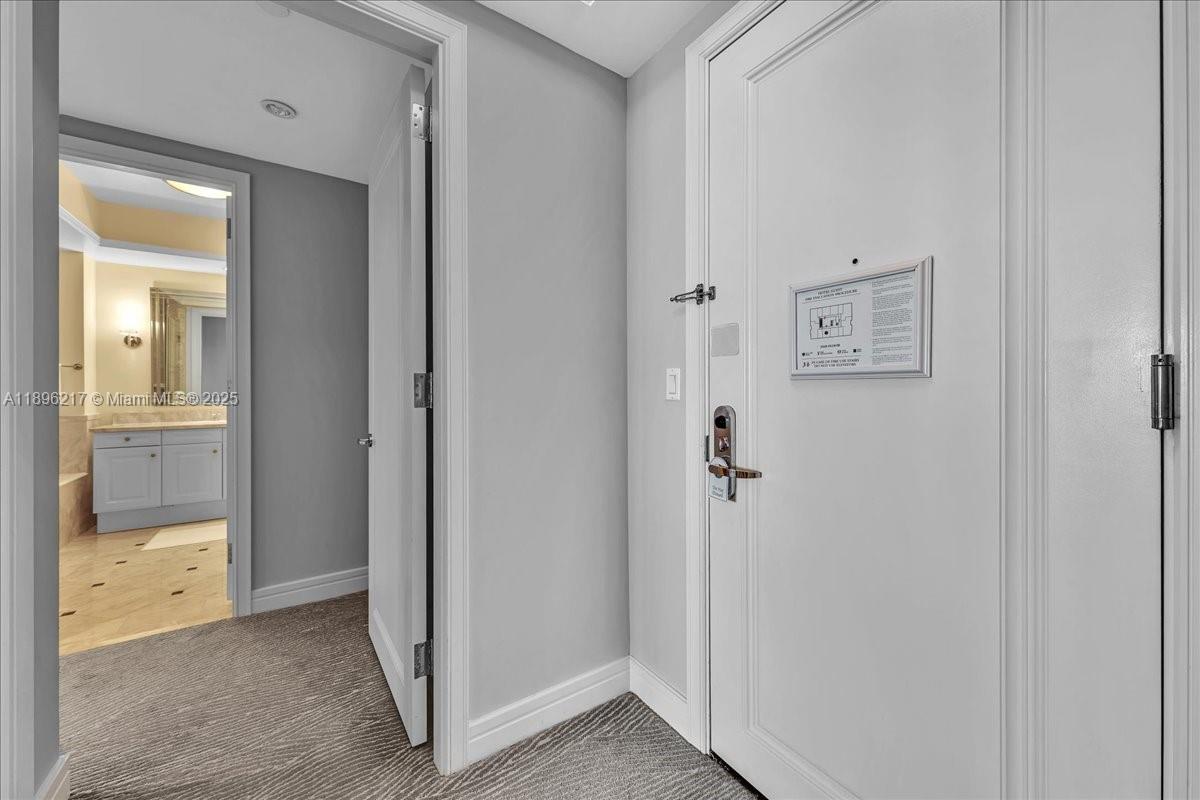 1435 Brickell Avenue, Unit 3603 Miami, FL 33131 - Photo 13 of 26 a view of a bathroom with a shower
