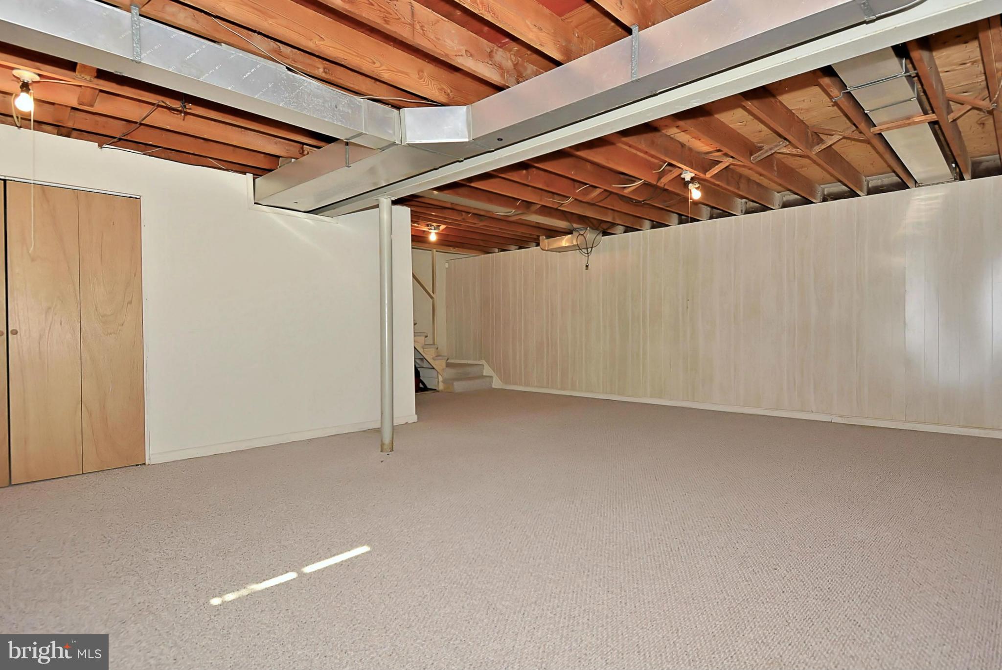 11612 Gilsan Street Silver Spring, MD 20902 - Photo 23 of 30 Unfinished Rec Room