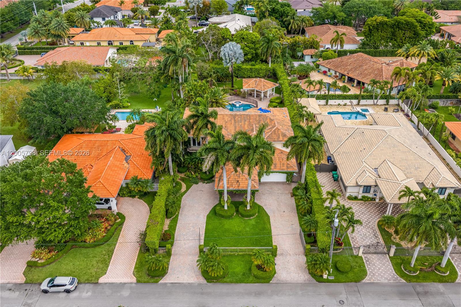 11071 Southwest 28th Street Miami, FL 33165 - Photo 71 of 78 an aerial view of multiple house