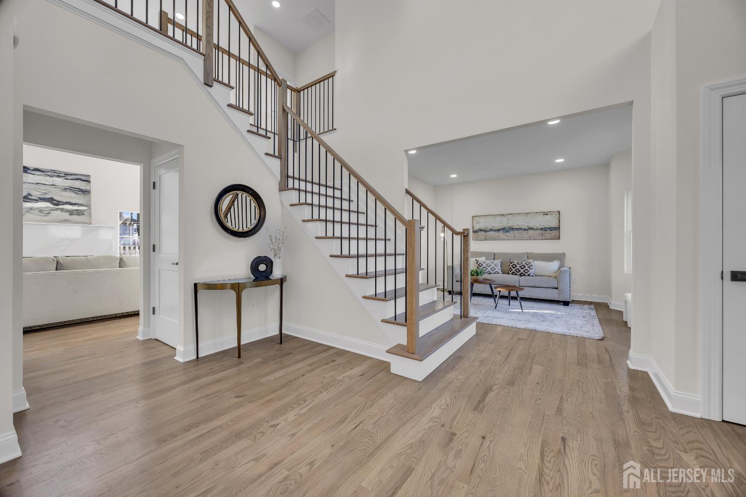 265 West Prescott Avenue Edison, NJ 08820 - Photo 4 of 56 a view of entryway and hall with wooden floor