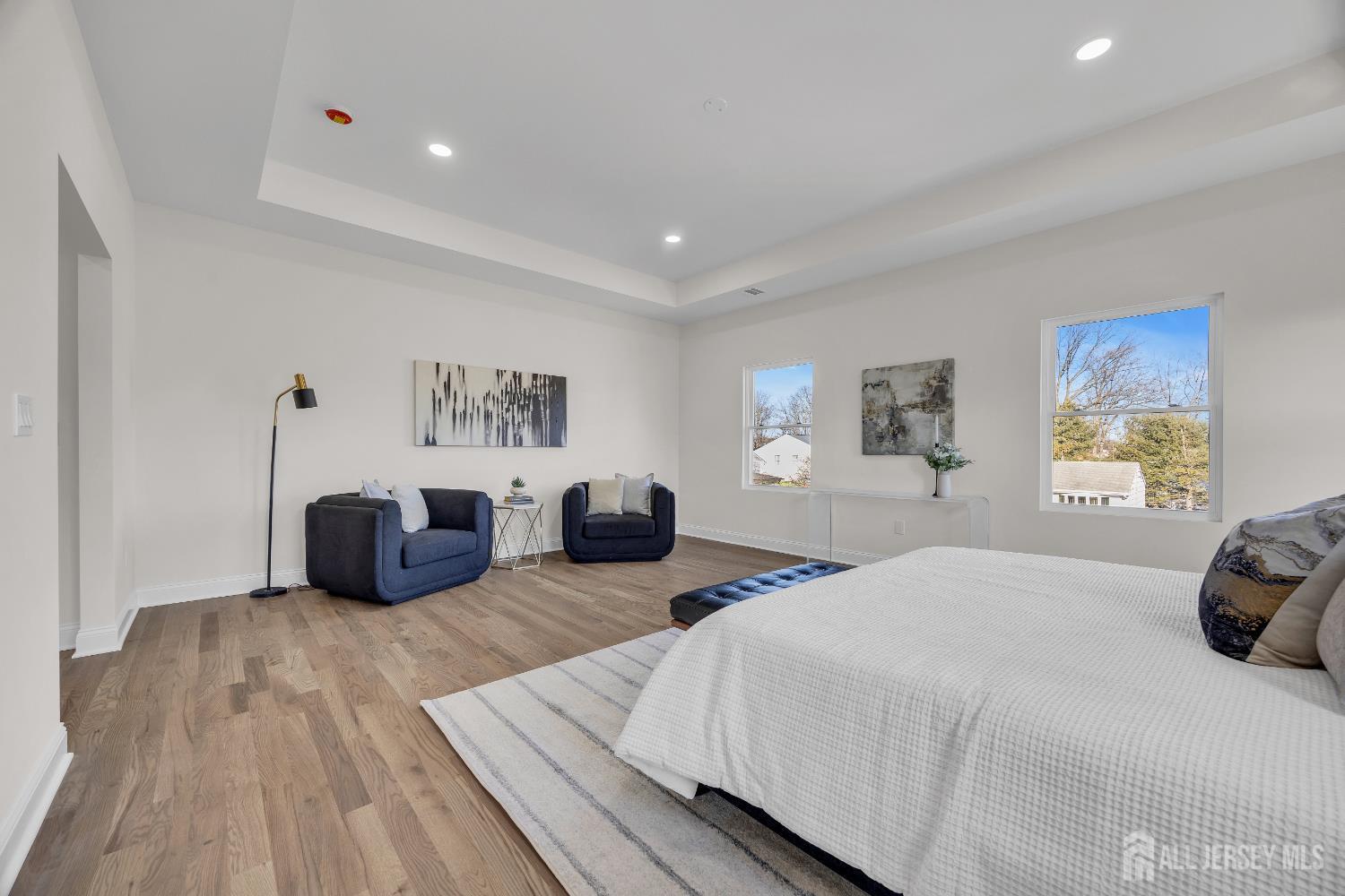 265 West Prescott Avenue Edison, NJ 08820 - Photo 44 of 56 a bedroom with furniture and a wooden floor