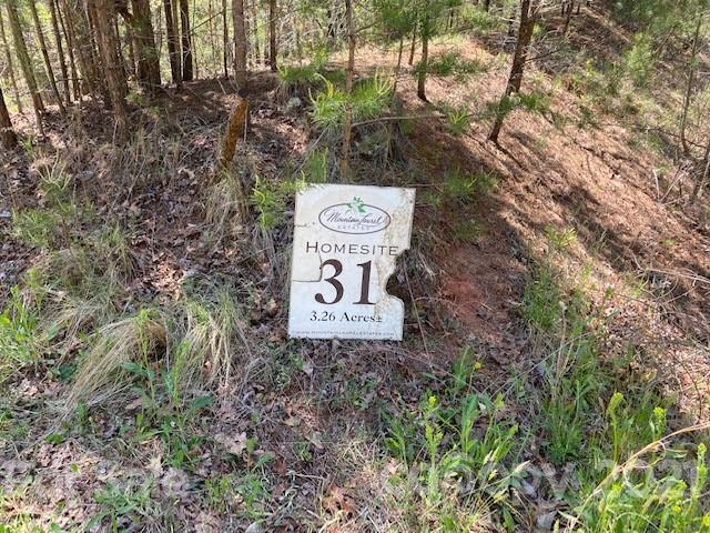 0 South Cross Creek Trail Mill Spring, Unit 31 Mill Spring, NC 28756 - Photo 7 of 11 a sign of golf club on a stone wall