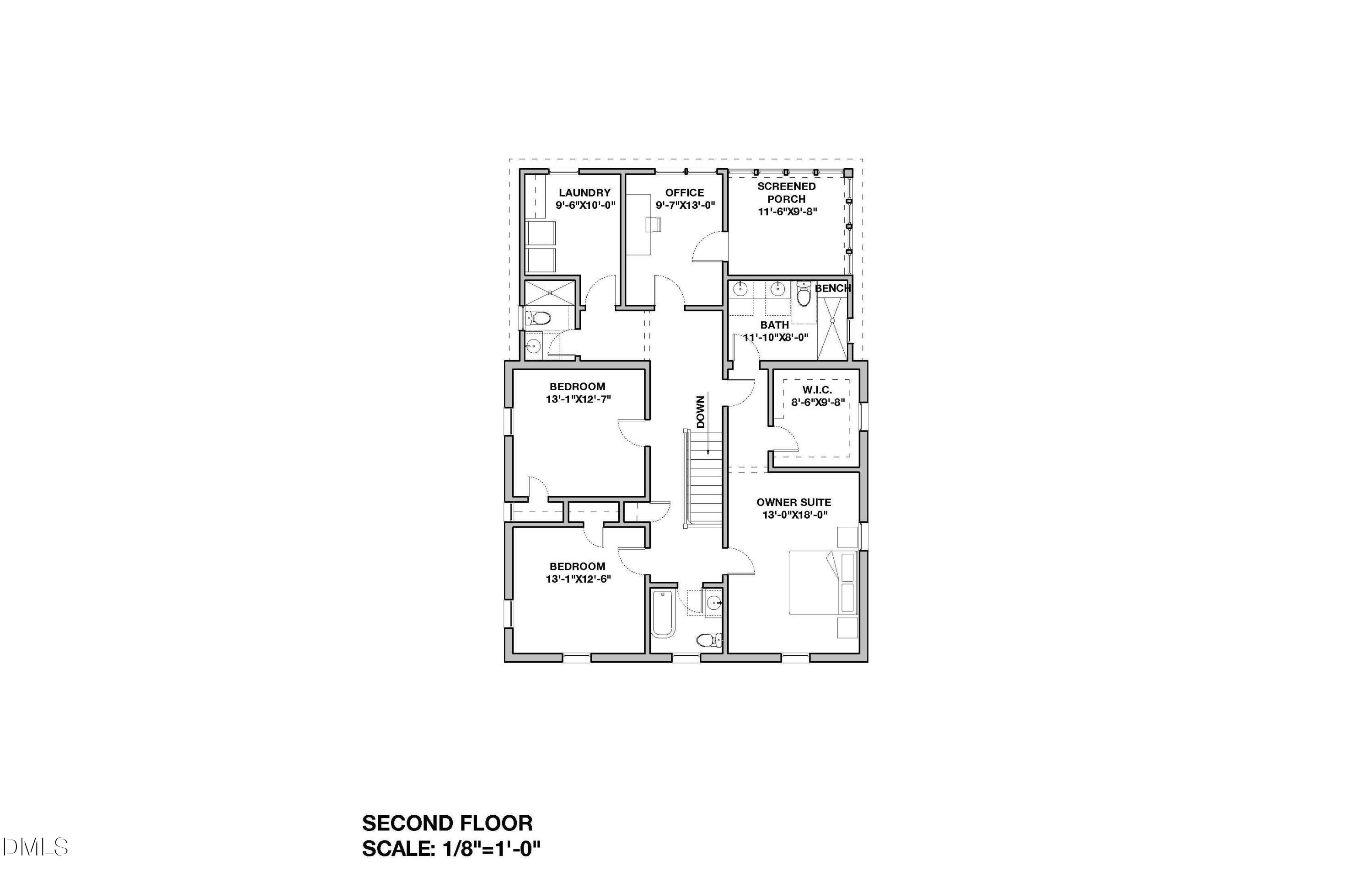 404 Kinsey Street Raleigh, NC 27603 - Photo 6 of 8 Second Floor