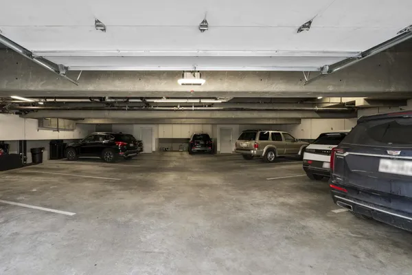 a car parked in a parking