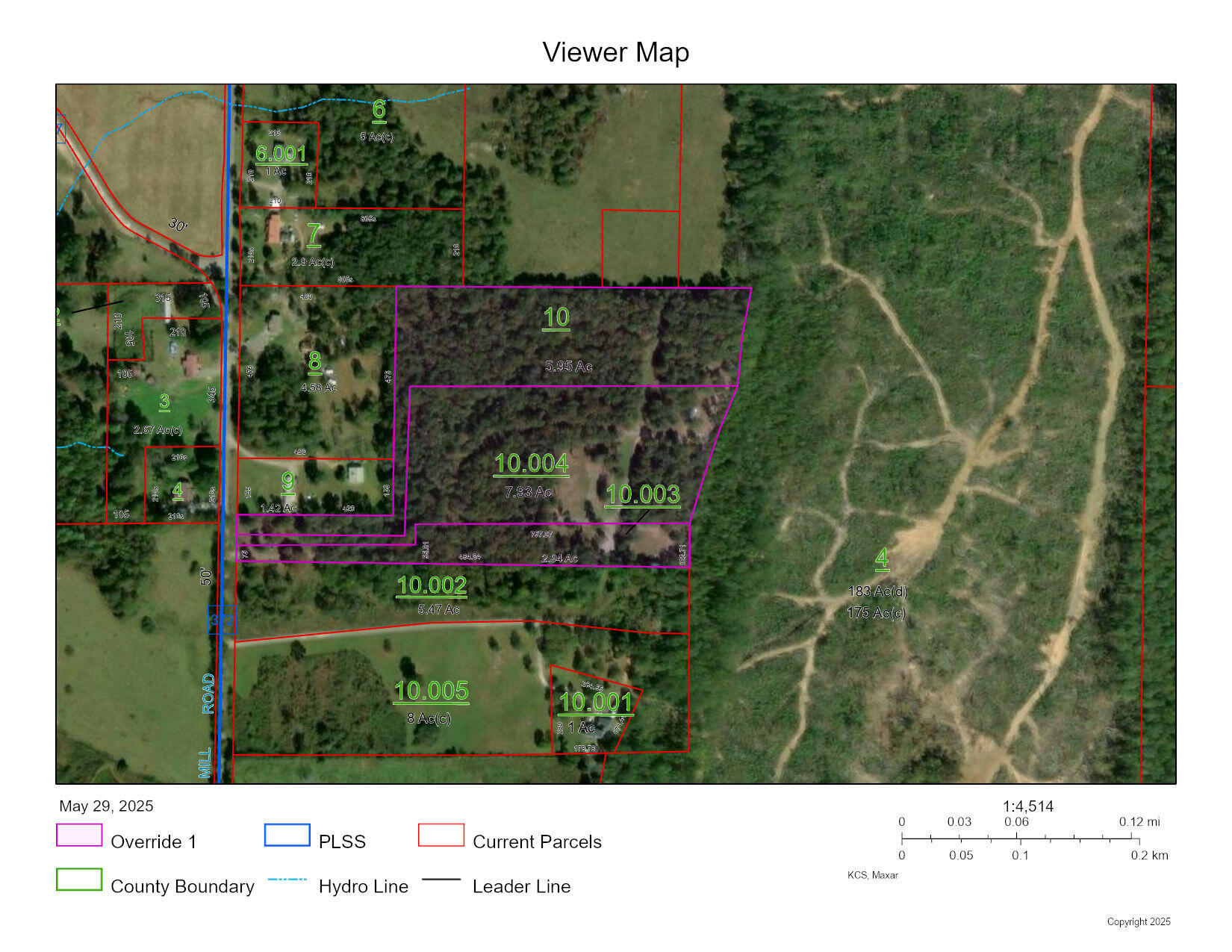 752 County Road 372 Ider, AL 35981 - Photo 68 of 68 Aerial Plat Map
