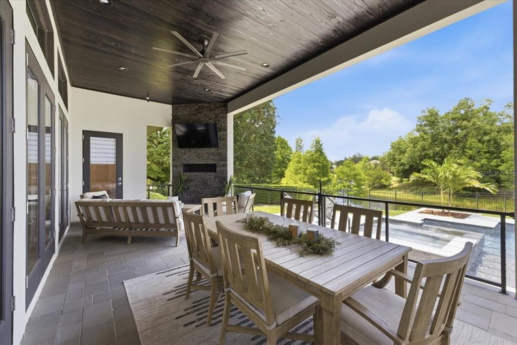 2829 Coastal Range Way Lutz, FL 33559 - Photo 52 of 64 a view of a dining room with furniture window and outside view