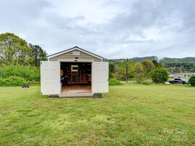 a view of front door with stairs