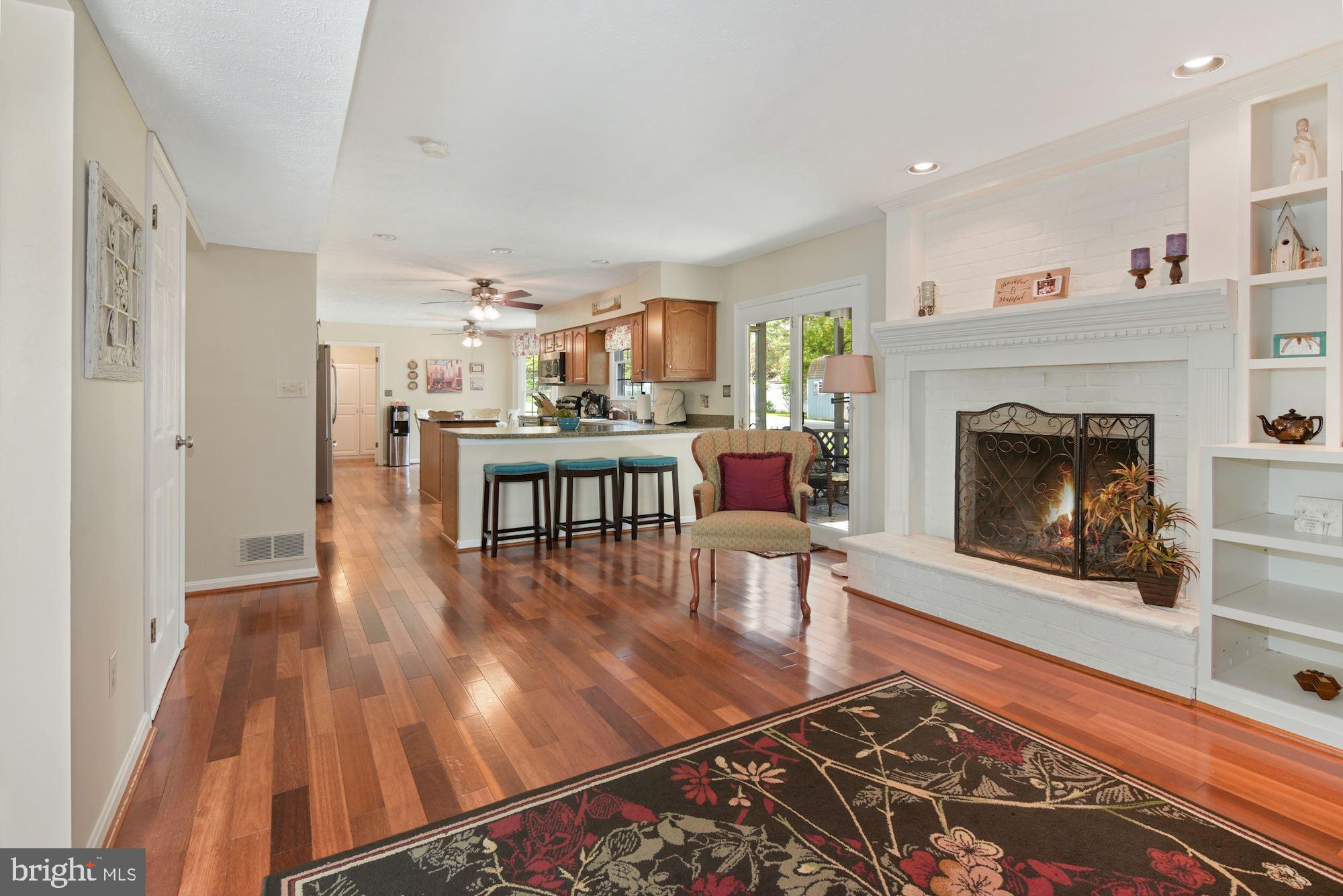779 Rosewood Road Severn, MD 21144 - Photo 11 of 29 Main Level- Living Area into Kitchen