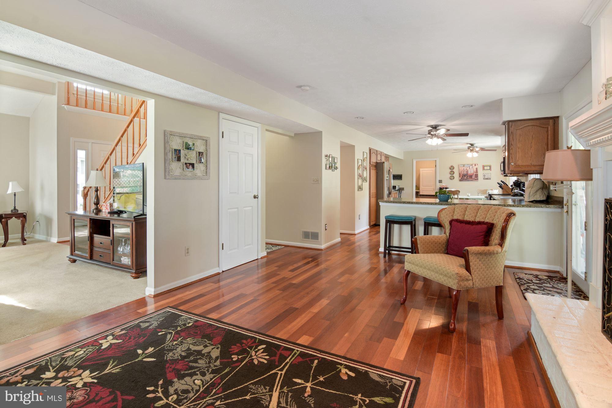 779 Rosewood Road Severn, MD 21144 - Photo 10 of 29 Main Level- Living Area into Kitchen