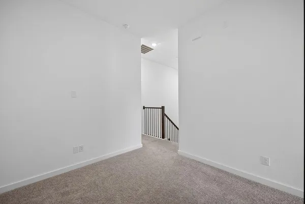 a view of empty room