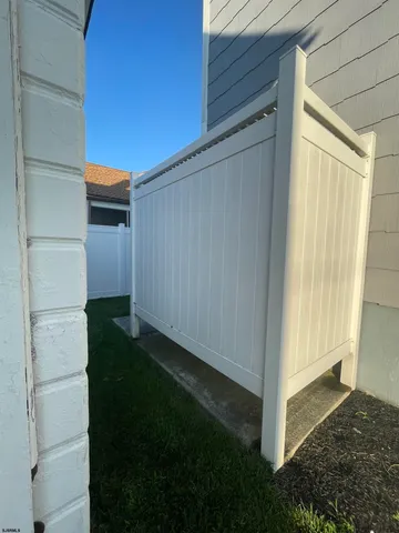 a view of front door