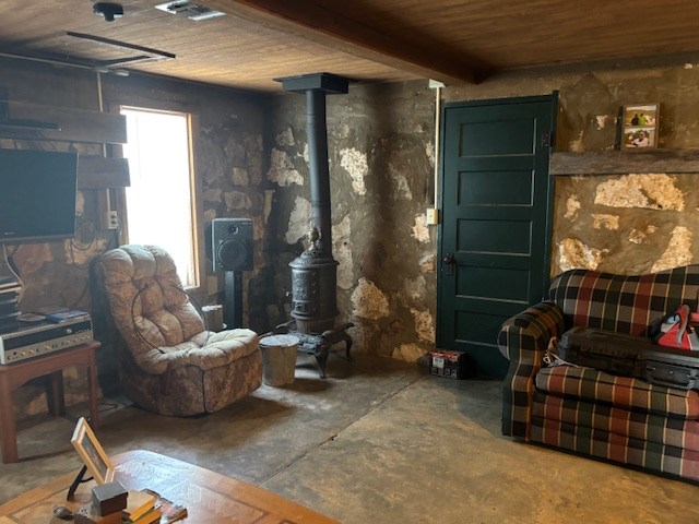 11943 Cr 310 Rocksprings Tx 78880 Rocksprings, TX 78880 - Photo 9 of 61 a living room with furniture a window and a potted plant