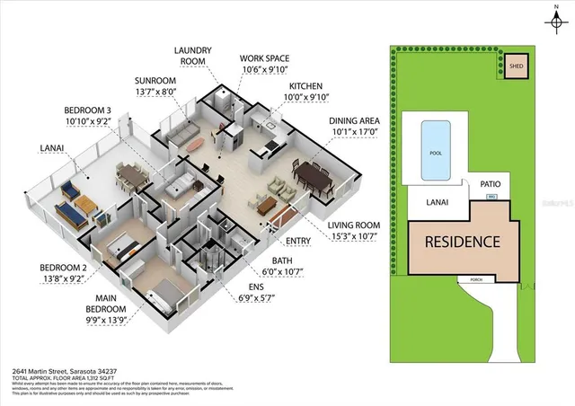 $10,000 | 2641 Martin Street, Sarasota, FL 34237