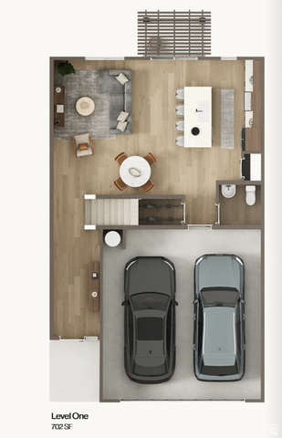3997 East Fossil Way, Unit 96 Washington, UT 84780 - Photo 17 of 17 Sunburst Level 2 Floor Plan