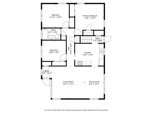 a picture of a floor plan