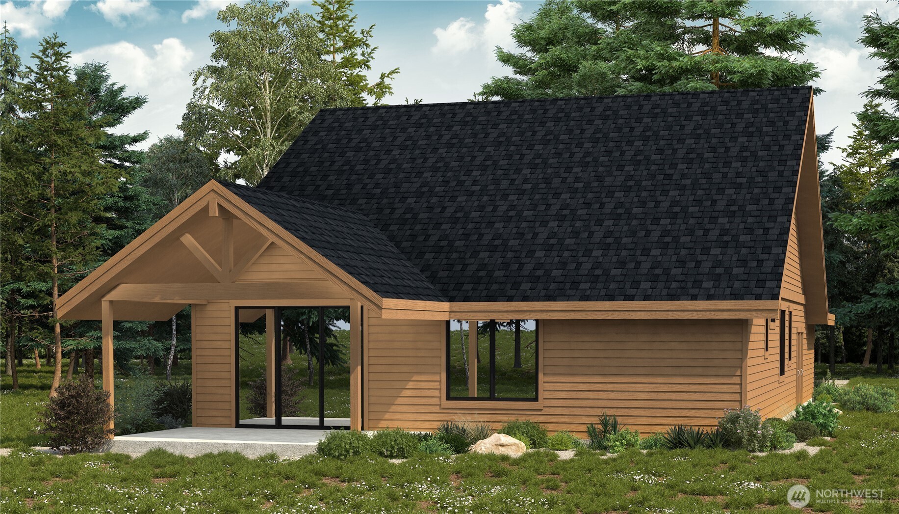 161 Plateau Loop Cle Elum, WA 98922 - Photo 2 of 12 a backyard of a house with lots of green space