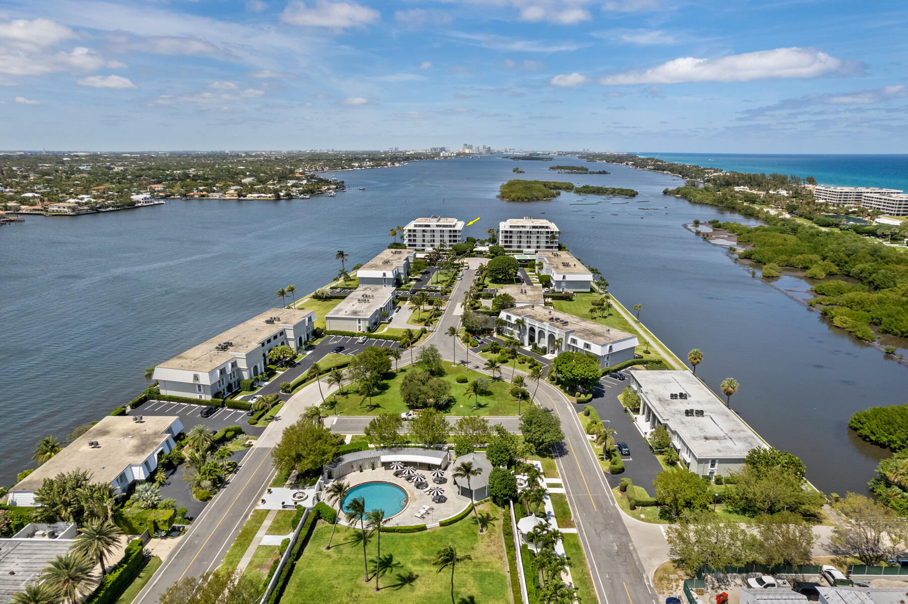 2150 Ibis Isle Road, Unit PH3 Palm Beach, FL 33480 - Photo 39 of 50 Ibis Isle - Aerial