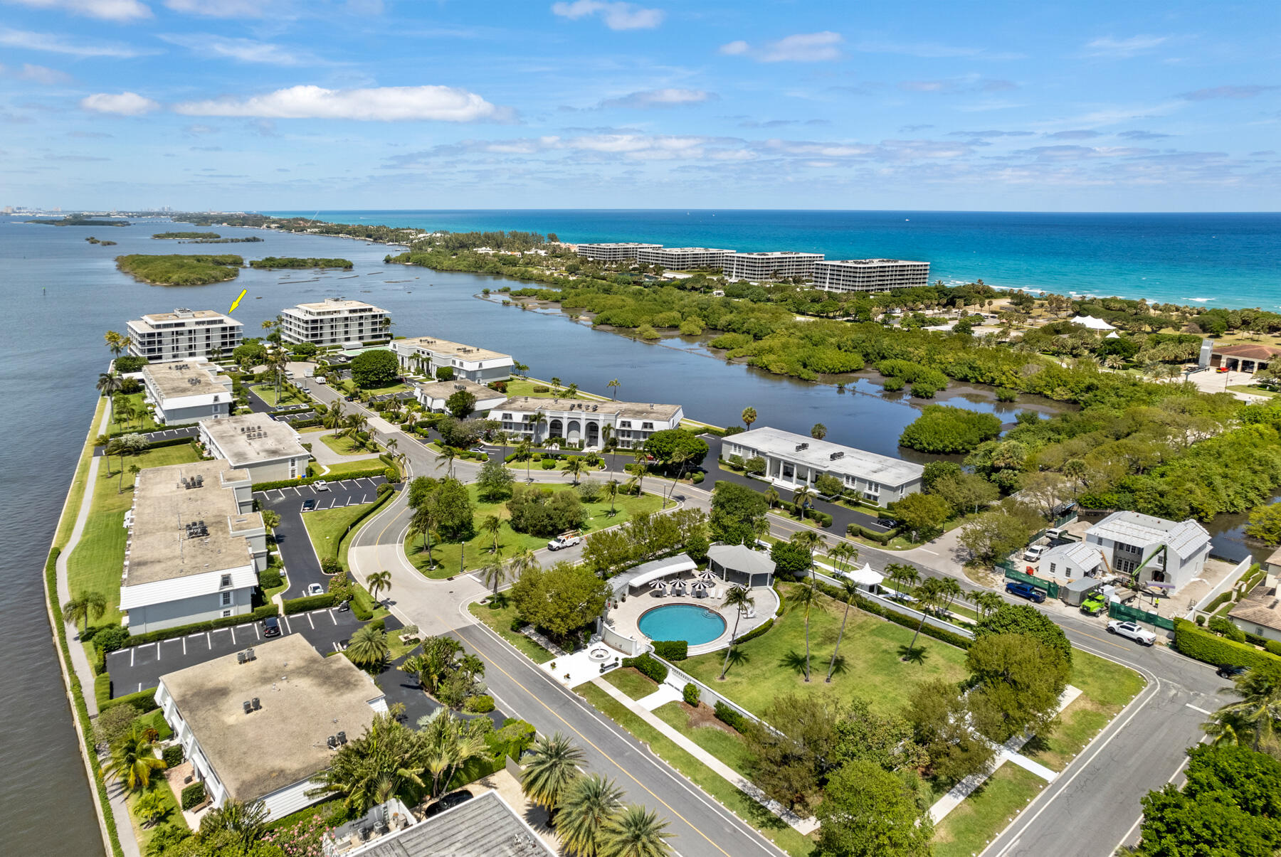 2150 Ibis Isle Road, Unit PH3 Palm Beach, FL 33480 - Photo 8 of 50 Ibis Isle - Aerial
