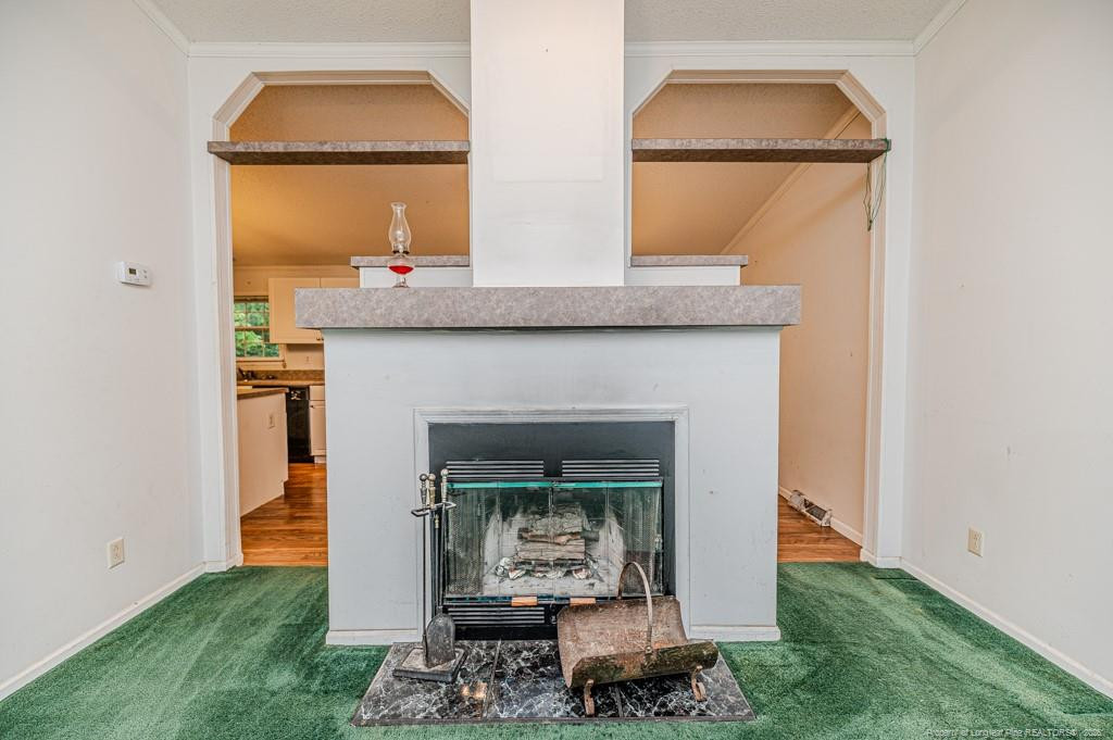 532 Petty Road Sanford, NC 27330 - Photo 11 of 33 LR fireplace view