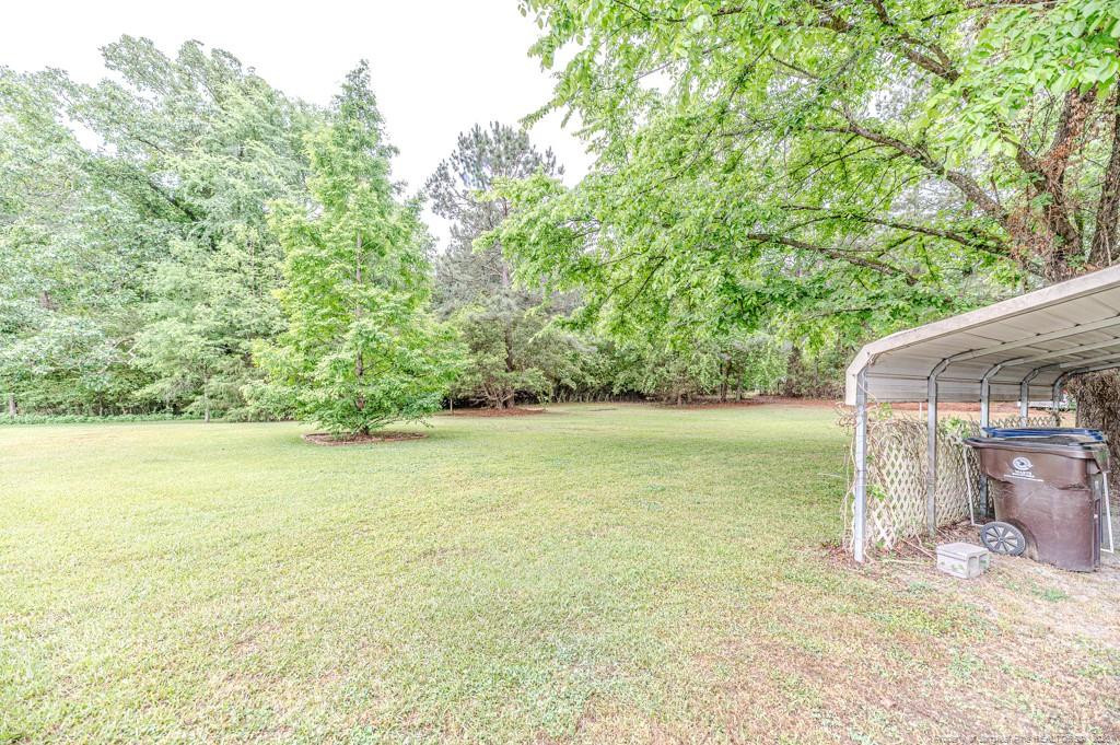532 Petty Road Sanford, NC 27330 - Photo 32 of 33 Back Yard View from Driveway