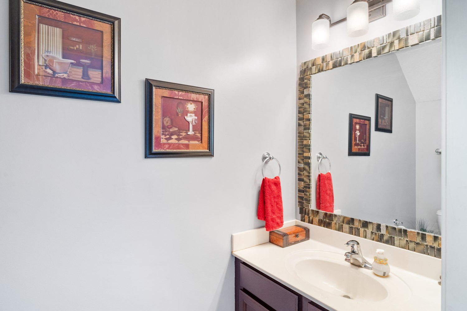 2018 Arum Court Spring Hill, TN 37174 - Photo 15 of 38 a bathroom with a sink and a mirror