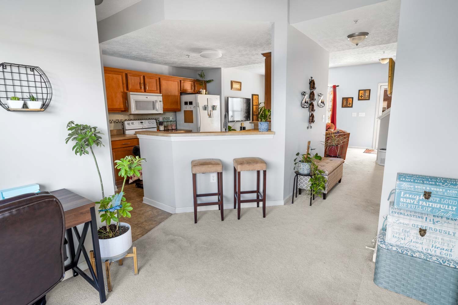 2018 Arum Court Spring Hill, TN 37174 - Photo 17 of 38 a living room with furniture and a potted plant