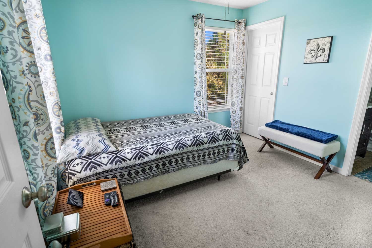 2018 Arum Court Spring Hill, TN 37174 - Photo 27 of 38 a bedroom with a bed and a window