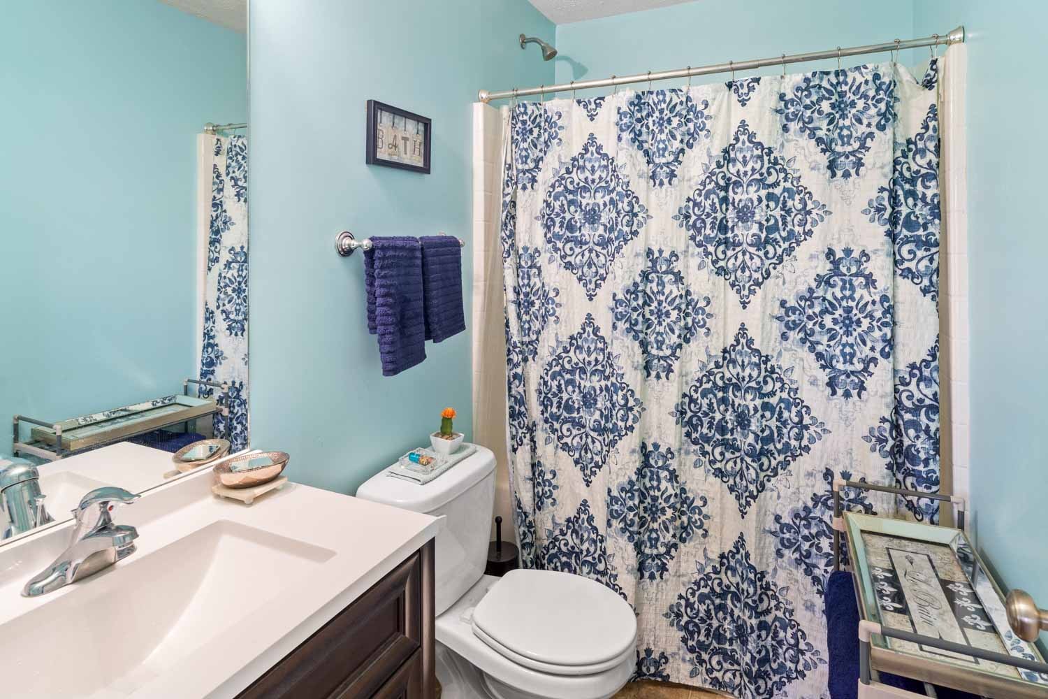 2018 Arum Court Spring Hill, TN 37174 - Photo 29 of 38 a bathroom with a sink toilet and a mirror