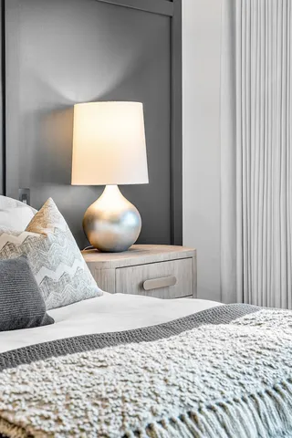 a view of a swimming pool with lounge chair